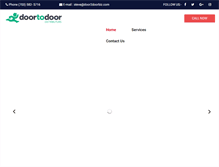 Tablet Screenshot of doortodoordistributors.com